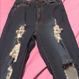 Jeans (Ripped); purchased as is.